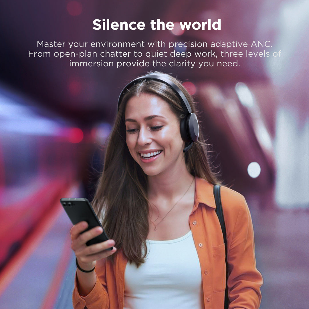 Lenovo 4XD1T60925 headphones/headset Wireless Head-band Office/Call center USB Type-C Bluetooth Grey - 4XD1T60925 LENOVO