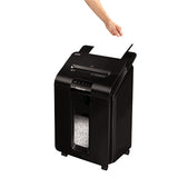 Fellowes 4629001 paper shredder Micro-cut shredding 20.3 cm Black - 4629001