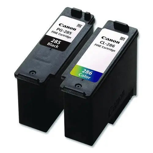 CANON 6197C004 (PG-285/CL-286) Ink, Black/Tri-Color - 6197C004