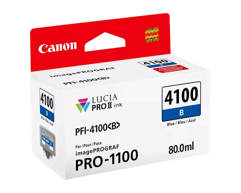 CANON Canon LUCIA PRO II PFI-4100 Blue Ink Tank - 6786C002