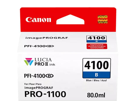 CANON Canon LUCIA PRO II PFI-4100 Blue Ink Tank - 6786C002