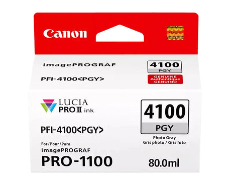 CANON Canon LUCIA PRO II PFI-4100 Photo Gray Ink Tank - 6784C002