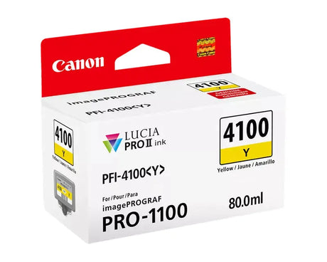 CANON Canon LUCIA PRO II PFI-4100 Yellow Ink Tank - 6780C002