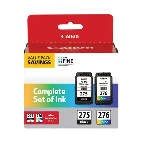 CANON CANON  (PGI-275; CLI-276) Multipack Ink, Black/Tri-Color - 4988C005