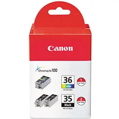 CANON Printers/Printer Accessories Canon PGI-35, CLI-36 ink cartridge 3 pc(s) Original Black 1509B007