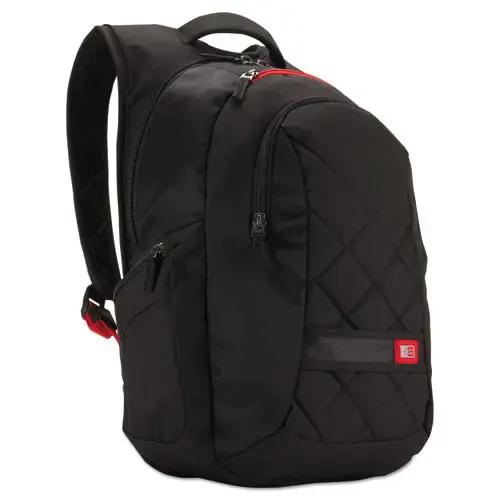 CASE LOGIC CASE LOGIC 16" Laptop Backpack, Fits Devices Up to 16", Polyester, 9.5 x 14 x 16.75, Black - 3201268