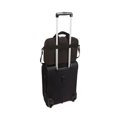 CASE LOGIC CASE LOGIC Advantage Laptop Attache, Fits Devices Up to 11.6", Polyester, 11.8 x 2.2 x 10.2, Black - 3203984
