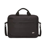 CASE LOGIC CASE LOGIC Advantage Laptop Attache, Fits Devices Up to 14", Polyester, 14.6 x 2.8 x 13, Black - 3203986