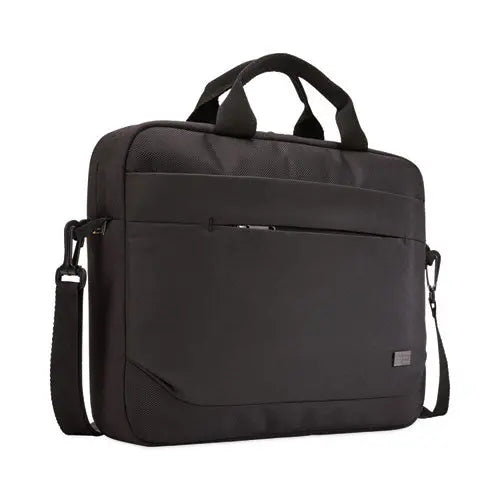 CASE LOGIC CASE LOGIC Advantage Laptop Attache, Fits Devices Up to 15.6", Polyester, 16.1 x 2.8 x 13.8, Black - 3203988