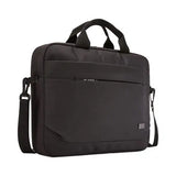 CASE LOGIC CASE LOGIC Advantage Laptop Attache, Fits Devices Up to 15.6", Polyester, 16.1 x 2.8 x 13.8, Black - 3203988