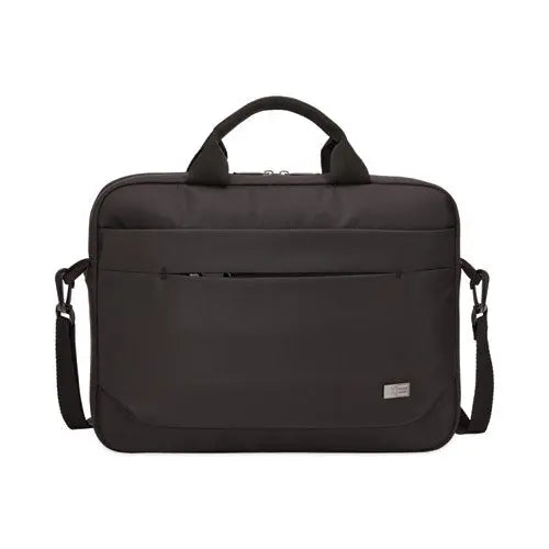 CASE LOGIC CASE LOGIC Advantage Laptop Attache, Fits Devices Up to 15.6", Polyester, 16.1 x 2.8 x 13.8, Black - 3203988