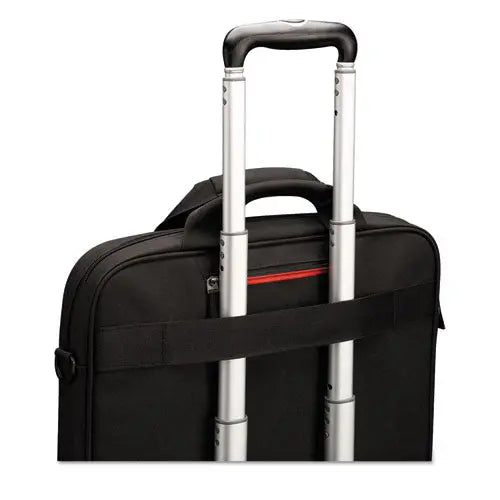 CASE LOGIC CASE LOGIC Diamond Briefcase, Fits Devices Up to 15.6", Polyester, 16.1 x 3.1 x 11.4, Black - 3201433