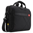 CASE LOGIC CASE LOGIC Diamond Laptop Briefcase,  Fits Devices Up to 17", Nylon, 17.3 x 3.2 x 12.5, Black - 3201434