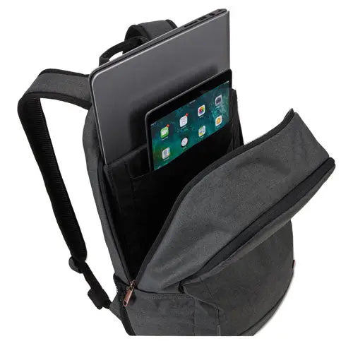 CASE LOGIC CASE LOGIC Era Laptop Backpack, Fits Devices Up to 15.6", Polyester, 9.1 x 11 x 16.9, Gray - 3204192