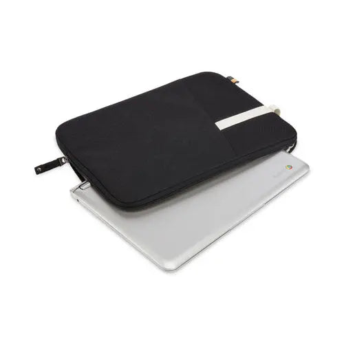 CASE LOGIC CASE LOGIC Ibira Laptop Sleeve, Fits Devices Up to 11.6", Polyester, 12.6 x 1.2 x 9.4, Black - 3204389