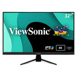 Viewsonic VX3267U-4K computer monitor 81.3 cm (32") 3840 x 2160 pixels 4K Ultra HD LED Black - VX3267U-4K