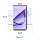 BenQ MA270UP computer monitor 68.6 cm (27") 3840 x 2160 pixels 4K Ultra HD White - MA270UP BENQ