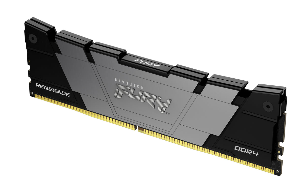 Kingston Technology FURY 16GB 3200MT/s DDR4 CL16 DIMM 1Gx8 Renegade Black - KF432C16RB12/16