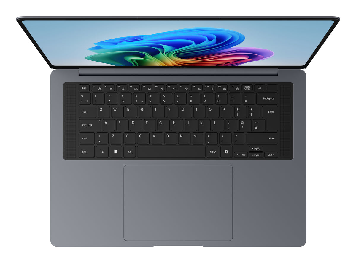 Samsung Galaxy Book6 Pro Copilot+ PC Intel Core Ultra 5 325 Laptop 40.6 cm (16") Touchscreen WQXGA+ 16 GB LPDDR5x-SDRAM 512 GB SSD Wi-Fi 7 (802.11be) Windows 11 Pro Grey - NP964XJG-KA1US