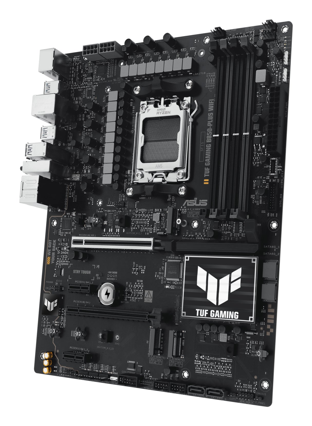 ASUS TUF GAMING B850-PLUS WIFI AMD B850 Socket AM5 ATX - TUF GAMING B850-PLUS WIFI