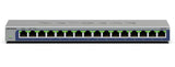 NETGEAR GS116-300NAS network switch Unmanaged L2 Gigabit Ethernet (10/100/1000) Black - GS116-300NAS