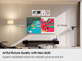 Samsung The Frame Pro QN85LS03FWFXZA TV 2.16 m (85") 4K Ultra HD Smart TV Wi-Fi Black - QN85LS03FWFXZA