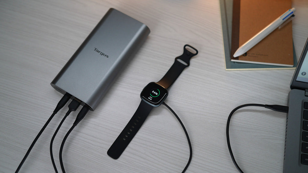 Targus APB080GLZ power bank 2500 mAh Silver, Black - APB080GLZ