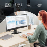 Viewsonic VG Series VG3456CA computer monitor 86.4 cm (34") 3440 x 1440 pixels UltraWide Quad HD LED Black - VG3456CA