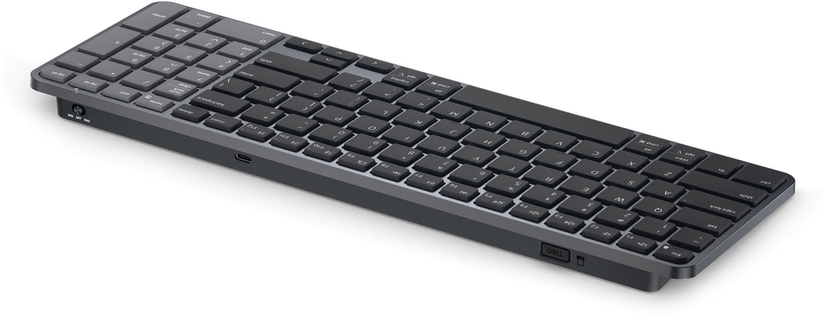 DELL KB746 keyboard Universal RF Wireless + Bluetooth QWERTY US English Graphite - KB746-BLK-US