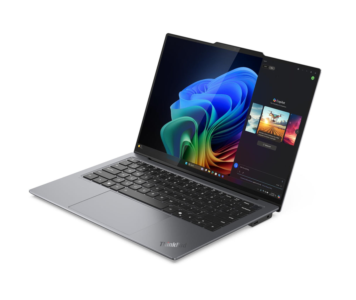 Lenovo ThinkPad X9-14 Gen 1 Aura Edition Copilot+ PC Intel Core Ultra 5 226V Laptop 35.6 cm (14") WUXGA 16 GB LPDDR5x-SDRAM 512 GB SSD Wi-Fi 7 (802.11be) Windows 11 Pro English Grey - 21QA0000US LENOVO