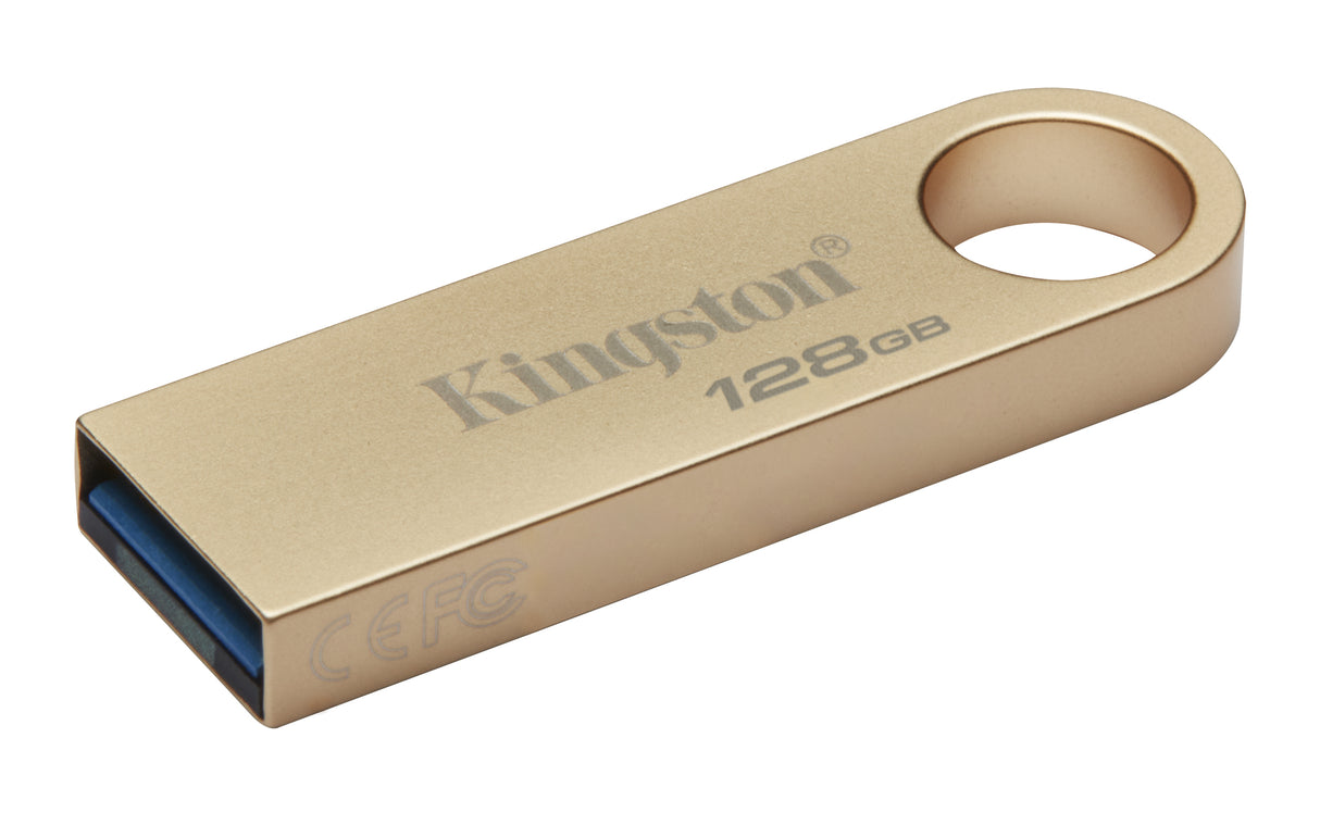 Kingston Technology DataTraveler 128GB 220MB/s Metal USB 3.2 Gen 1 SE9 G3 - DTSE9G3/128GB