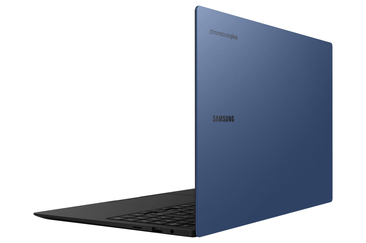 Samsung Galaxy Chromebook Plus Intel Core 3 100U Laptop 39.6 cm (15.6") Full HD 8 GB LPDDR5x-SDRAM 256 GB eUFS Wi-Fi 6E (802.11ax) ChromeOS Blue - XE550XGA-KC1US