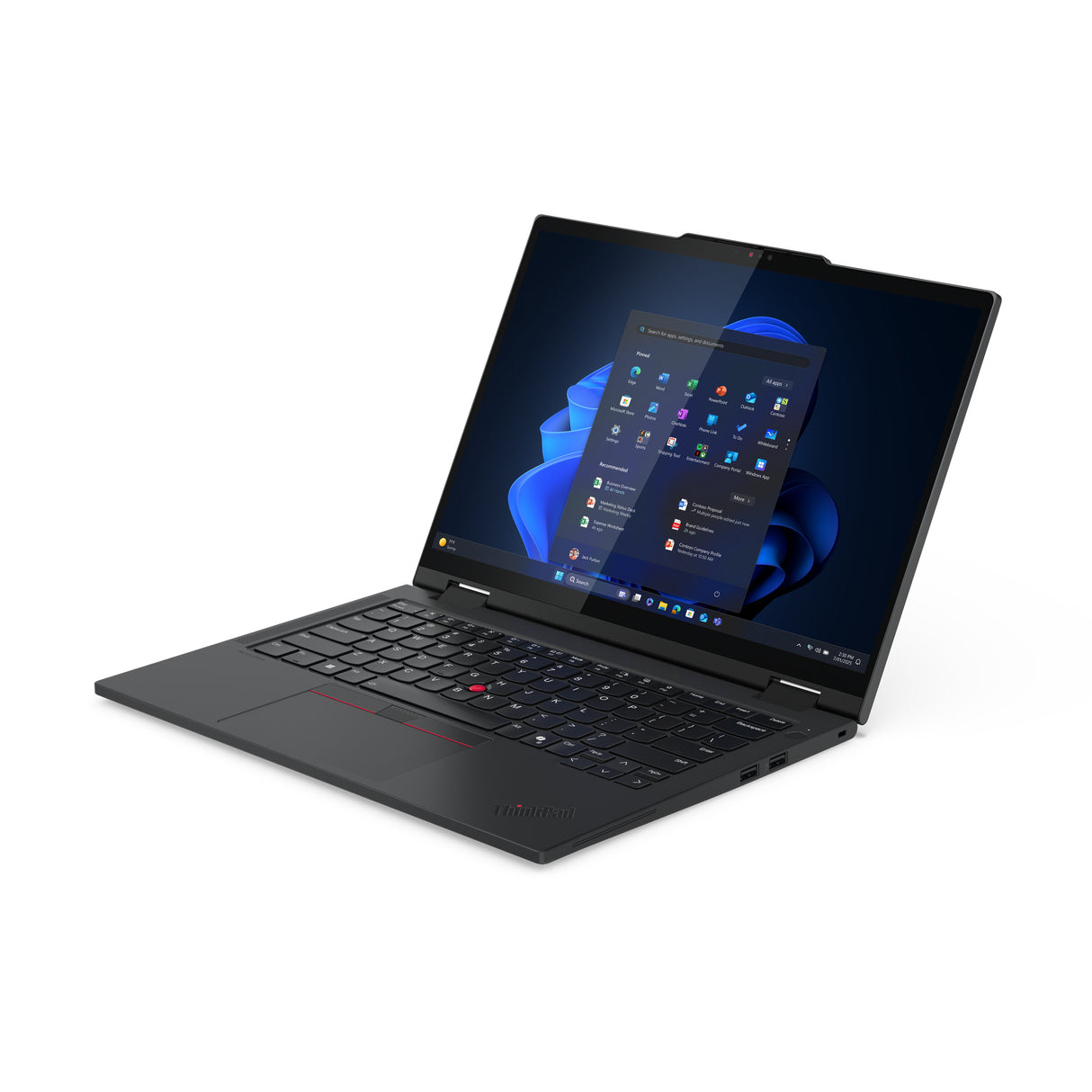 Lenovo ThinkPad T14s 2-in-1 Gen 1 Intel Core Ultra 7 265U Hybrid (2-in-1) 35.6 cm (14") Touchscreen WUXGA 32 GB LPDDR5x-SDRAM 512 GB SSD Wi-Fi 7 (802.11be) Windows 11 Pro US English Black - 21R3004BUS