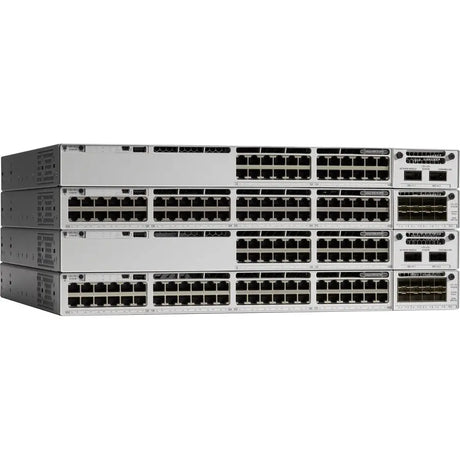 CISCO Cisco Catalyst C9300-48UXM-A Ethernet Switch - 48 Ports - Manageable - Gigabit Ethernet - 10/100/1000Base-T - 2 Layer Supported - Power Supply - Twisted Pair - Rack-mountable - Lifetime Limited Warran...  - C9300-48UXM-A