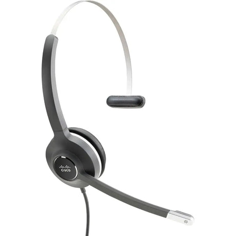 CISCO Cisco Headset 531 (Wired Single with USB Headset Adapter) - Mono - USB - Wired - 90 Ohm - 50 Hz - 18 kHz - Over-the-head - Monaural - Supra-aural - Electret, Condenser, Uni-directional Microphone - No...  - CP-HS-W-531-USBA=