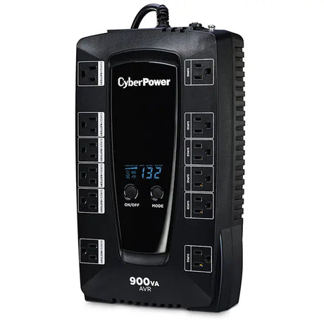 CYBERPOWER CyberPower AVRG900LCD uninterruptible power supply (UPS) Line-Interactive 0.9 kVA 480 W 12 AC outlet(s) - AVRG900LCD