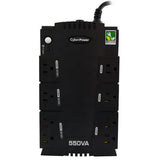 CYBERPOWER CyberPower CP550SLG uninterruptible power supply (UPS) Standby (Offline) 0.55 kVA 330 W 8 AC outlet(s) - CP550SLG