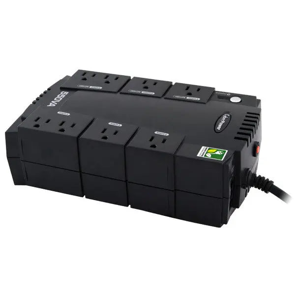 CYBERPOWER CyberPower CP550SLG uninterruptible power supply (UPS) Standby (Offline) 0.55 kVA 330 W 8 AC outlet(s) - CP550SLG