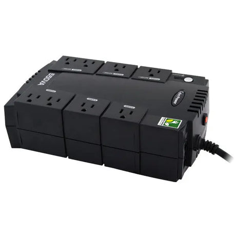 CYBERPOWER CyberPower CP550SLG uninterruptible power supply (UPS) Standby (Offline) 0.55 kVA 330 W 8 AC outlet(s) - CP550SLG
