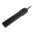 CYBERPOWER CyberPower CSB604 surge protector Black 6 AC outlet(s) 125 V 1.219 m - CSB604