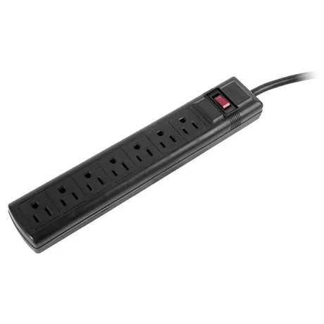 CYBERPOWER CyberPower CSB706 surge protector Black 7 AC outlet(s) 125 V 1.829 m - CSB706