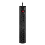 CYBERPOWER CyberPower CSB706 surge protector Black 7 AC outlet(s) 125 V 1.829 m - CSB706