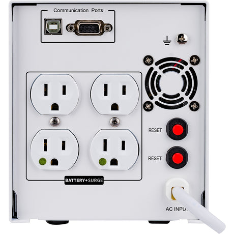 CYBERPOWER CyberPower M550L Medical UPS Systems - 550VA/440W, 120 VAC, NEMA 5-15P-HG, Mini-Tower, 4 Outlets, LCD, PowerPanel&reg; Business, $400000 CEG, 3YR Warranty - M550L