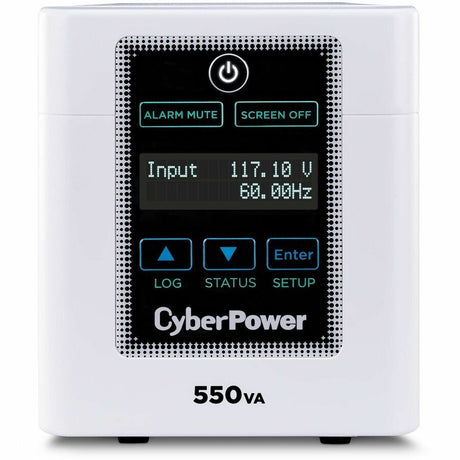 CYBERPOWER CyberPower M550L Medical UPS Systems - 550VA/440W, 120 VAC, NEMA 5-15P-HG, Mini-Tower, 4 Outlets, LCD, PowerPanel&reg; Business, $400000 CEG, 3YR Warranty - M550L