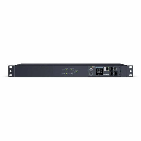 CYBERPOWER CyberPower Switched ATS PDU PDU44004 12-Outlets PDU - Switched - IEC 60320 C14 - 12 x IEC 60320 C13 - 230 V AC - Network (RJ-45) - 1U - Horizontal - Rack-mountable