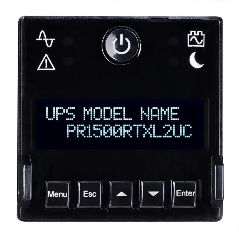 CYBERPOWER UPS CyberPower Smart App Sinewave uninterruptible power supply (UPS) Line-Interactive 1.5 kVA 1500 W 8 AC outlet(s) - PR1500RTXL2UC