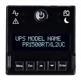 CYBERPOWER UPS CyberPower Smart App Sinewave uninterruptible power supply (UPS) Line-Interactive 1.5 kVA 1500 W 8 AC outlet(s) - PR1500RTXL2UC