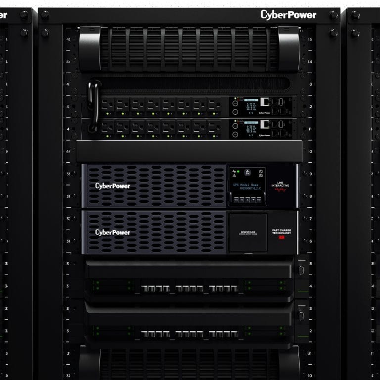 CYBERPOWER UPS CyberPower Smart App Sinewave uninterruptible power supply (UPS) Line-Interactive 1.5 kVA 1500 W 8 AC outlet(s) - PR1500RTXL2UC
