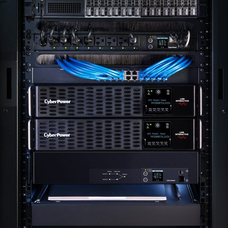 CYBERPOWER UPS CyberPower Smart App Sinewave uninterruptible power supply (UPS) Line-Interactive 1.5 kVA 1500 W 8 AC outlet(s) - PR1500RTXL2UC