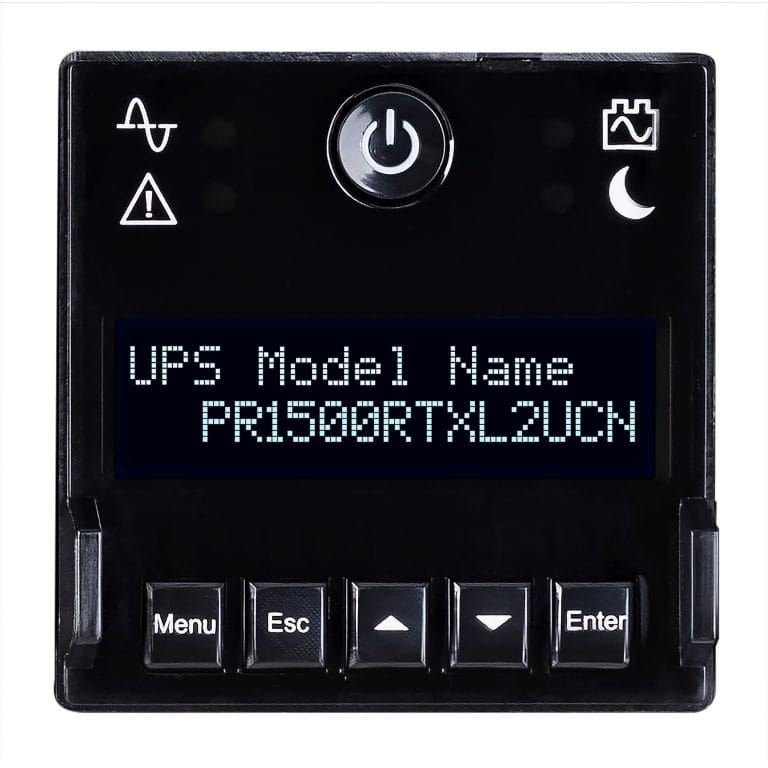 CYBERPOWER UPS CyberPower Smart App Sinewave uninterruptible power supply (UPS) Line-Interactive 1.5 kVA 1500 W 8 AC outlet(s) - PR1500RTXL2UCN